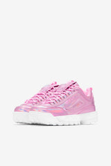Women Disruptor 2 | FILA Women's Disruptor 2 Premium Iridescent Snake 668 COTTON CANDY / WHITE / COTTON CANDY