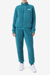 Women Jackets & Outerwear | FILA Freyja Sherpa Jacket 328 DEEP LAKE
