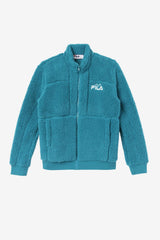 Women Jackets & Outerwear | FILA Freyja Sherpa Jacket 328 DEEP LAKE