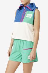 Women Jackets & Outerwear | FILA Jocelyn Backpack Vest 447 BRIGHT COBALT