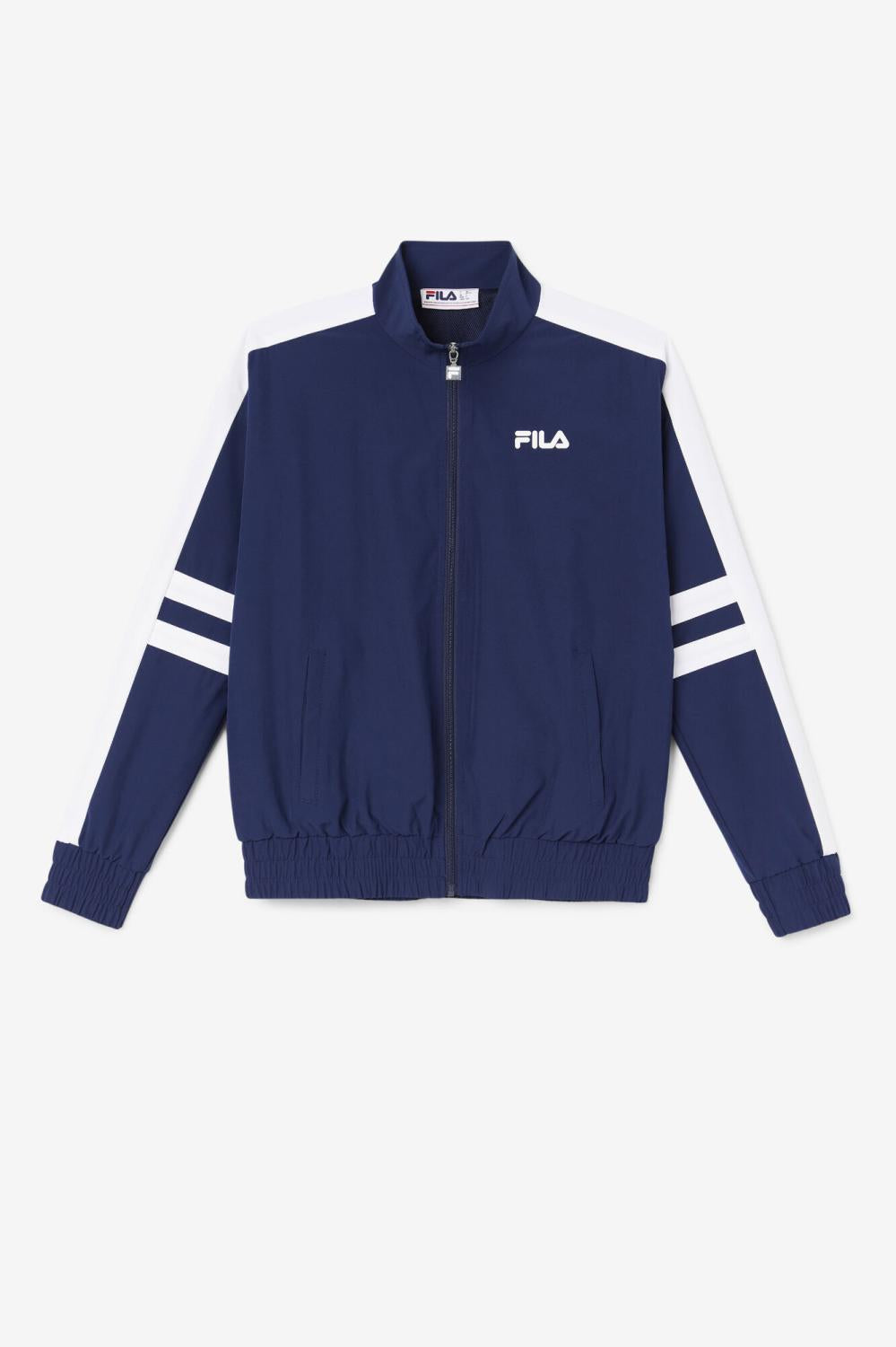 Women Jackets & Outerwear | FILA Jovia Track Jacket 410 FILA NAVY / WHITE
