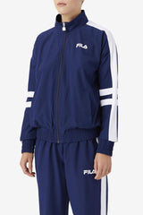 Women Jackets & Outerwear | FILA Jovia Track Jacket 410 FILA NAVY / WHITE