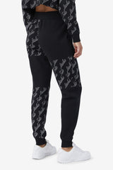 Women Shorts & Pants | FILA Gianna Jogger 001 BLACK / GARDENIA