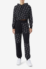 Women Shorts & Pants | FILA Gianna Jogger 001 BLACK / GARDENIA