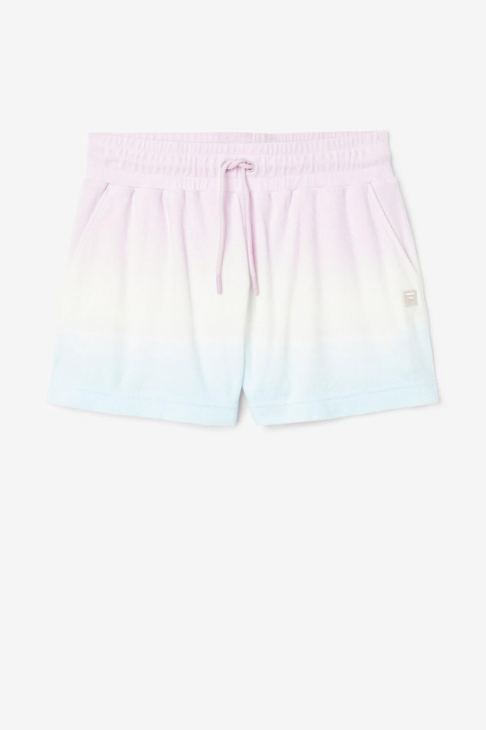 Women Shorts & Pants | FILA Gretta Short 534 WINSOM ORCHID / CRYSTAL BLUE / TENDER PEACH