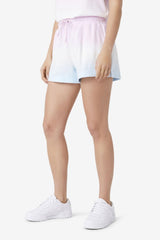 Women Shorts & Pants | FILA Gretta Short 534 WINSOM ORCHID / CRYSTAL BLUE / TENDER PEACH