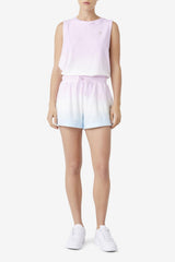 Women Shorts & Pants | FILA Gretta Short 534 WINSOM ORCHID / CRYSTAL BLUE / TENDER PEACH