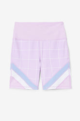 Women Shorts & Pants | FILA Yareli Bike Short 580 ORCHID BOUQUET / FOREVER BLUE / WHITE