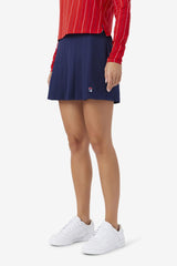 Women Skirts | FILA Amy Pleated Skirt 410 FILA NAVY