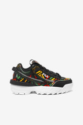Women Sneakers | FILA Women's Disruptor 2 Exp 041 BLACK / JELLY BEAN / LEMON