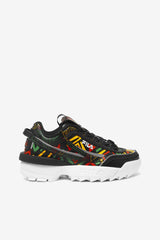 Women Sneakers | FILA Women's Disruptor 2 Exp 041 BLACK / JELLY BEAN / LEMON