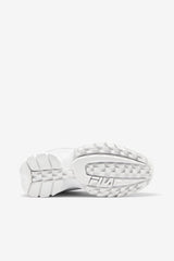 Women Sneakers | FILA Women's Disruptor 2 Premium 100 TRIPLE WHITE