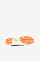 Women Sneakers | FILA Women's F-13 140 WHITE / SAFETY YELLOW / KNOCKOUT PINK