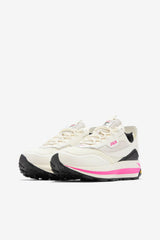Women Sneakers | FILA Women's R1 Runner X Barneys 119 SNOW WHITE / PINK GLO / BLACK