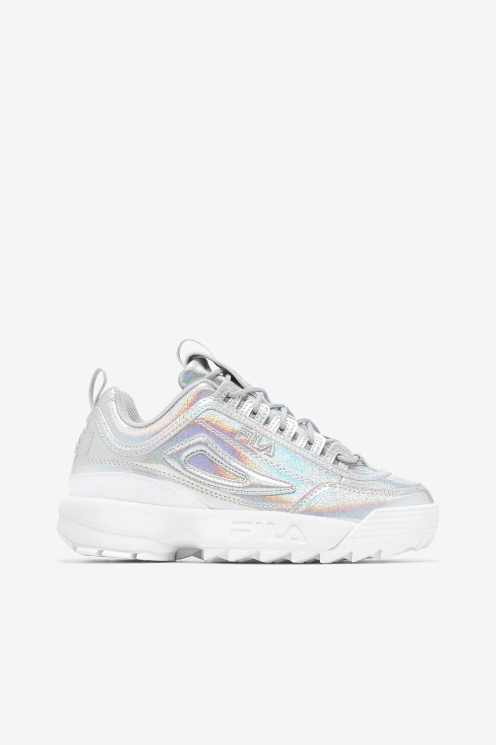Women Sneakers & Lifestyle | FILA Women's Disruptor 2 Premium Iridescent 781 IRIDESCENT / IRIDESCENT / IRIDESCENT