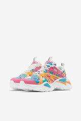 Women Sneakers & Lifestyle | FILA Women's Electrove 2 149 GARDENIA / SCUBA BLUE / BUBBLEGUM