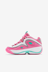 Women Sneakers & Lifestyle | FILA Women's Grant Hill 3 149 WHITE / SHOCKING PINK / COCKATOO