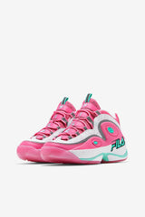 Women Sneakers & Lifestyle | FILA Women's Grant Hill 3 149 WHITE / SHOCKING PINK / COCKATOO