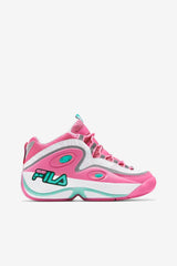 Women Sneakers & Lifestyle | FILA Women's Grant Hill 3 149 WHITE / SHOCKING PINK / COCKATOO