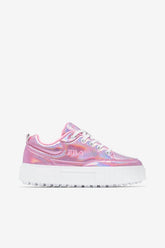 Women Sneakers & Lifestyle | FILA Women's Sandblast Iridescent Snake 668 COTTON CANDY / WHITE / COTTON CANDY