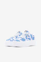 Women Sneakers & Lifestyle | FILA Women's Sandblast Oversole Tie Dye 421 BRIGHT COBALT / STORM BLUE / WHITE