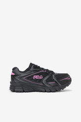 Women Steel Toe Shoes | FILA Women's Memory Reckoning 8 Slip Resistant Steel Toe Shoe 973 BLACK / BLACK / KNOCKOUT PINK