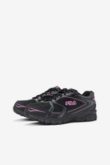 Women Steel Toe Shoes | FILA Women's Memory Reckoning 8 Slip Resistant Steel Toe Shoe 973 BLACK / BLACK / KNOCKOUT PINK