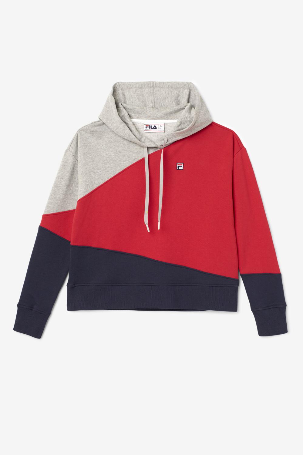 Women Sweatshirts & Hoodies | FILA Adriana Hoodie 622 FILA RED