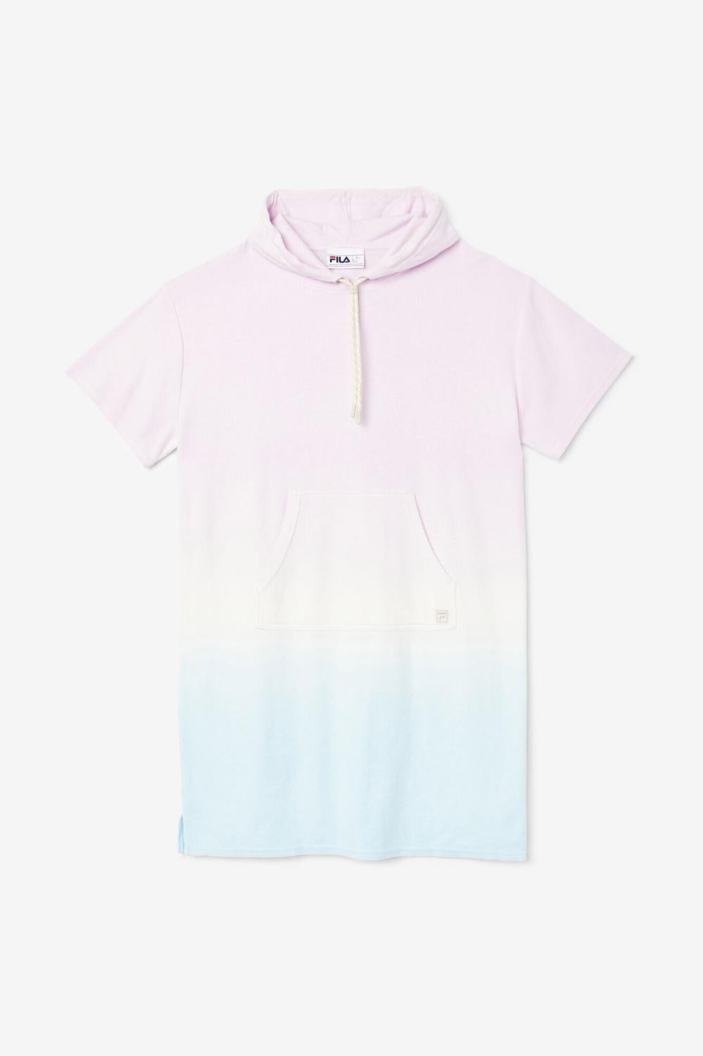Women Sweatshirts & Hoodies | FILA Cali Hooded Poncho 534 WINSOM ORCHID / CRYSTAL BLUE / TENDER PEACH