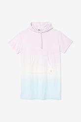 Women Sweatshirts & Hoodies | FILA Cali Hooded Poncho 534 WINSOM ORCHID / CRYSTAL BLUE / TENDER PEACH