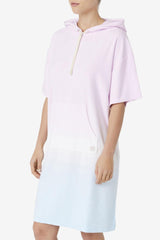 Women Sweatshirts & Hoodies | FILA Cali Hooded Poncho 534 WINSOM ORCHID / CRYSTAL BLUE / TENDER PEACH