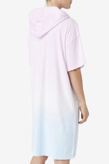 Women Sweatshirts & Hoodies | FILA Cali Hooded Poncho 534 WINSOM ORCHID / CRYSTAL BLUE / TENDER PEACH