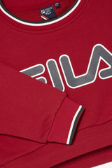 Women Sweatshirts & Hoodies | FILA Heritage Crop Pullover 600 RED