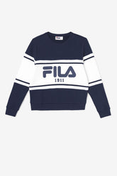 Women Sweatshirts & Hoodies | FILA Jayla Crew 410 FILA NAVY