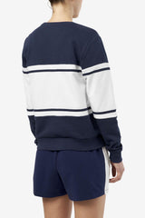 Women Sweatshirts & Hoodies | FILA Jayla Crew 410 FILA NAVY