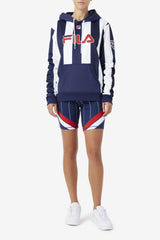Women Sweatshirts & Hoodies | FILA Kimilah Hoodie 410 FILA NAVY / WHITE