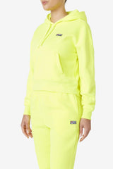Women Sweatshirts & Hoodies | FILA Marina Hoodie 735 SAFETY YELLOW