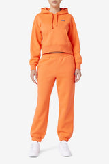 Women Sweatshirts & Hoodies | FILA Marina Hoodie 810 FIERY CORAL