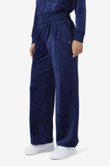 Women Sweatsuits & Tracksuits | FILA Devika Velour Track Pant 410 FILA NAVY