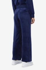 Women Sweatsuits & Tracksuits | FILA Devika Velour Track Pant 410 FILA NAVY