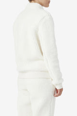 Women Sweatsuits & Tracksuits | FILA Freyja Sherpa Jacket 172 EGRET / JACARANDA / DEEP LAKE