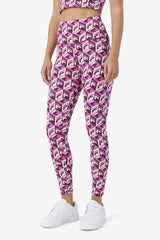 Women Tights & Leggings | FILA Karteras 7/8 Tight 561 BATON ROUGE / POTPOURRI / GRAPE WINE