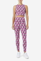 Women Tights & Leggings | FILA Karteras 7/8 Tight 561 BATON ROUGE / POTPOURRI / GRAPE WINE