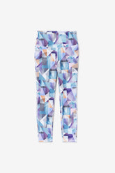 Women Tights & Leggings | FILA Keyla 7/8 Tight 437 GEOPRINT / ORIENT BLUE