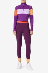 Women Tights & Leggings | FILA Marnie Base Layer Legging 507 CHARISMA / CROCUS PETAL / CAYENNE