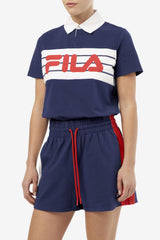 Women Tops & T-Shirts | FILA Dakota Polo 410 FILA NAVY