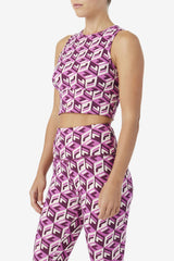 Women Tops & T-Shirts | FILA Emmaline Tank 561 BATON ROUGE / POTPOURRI / GRAPE WINE