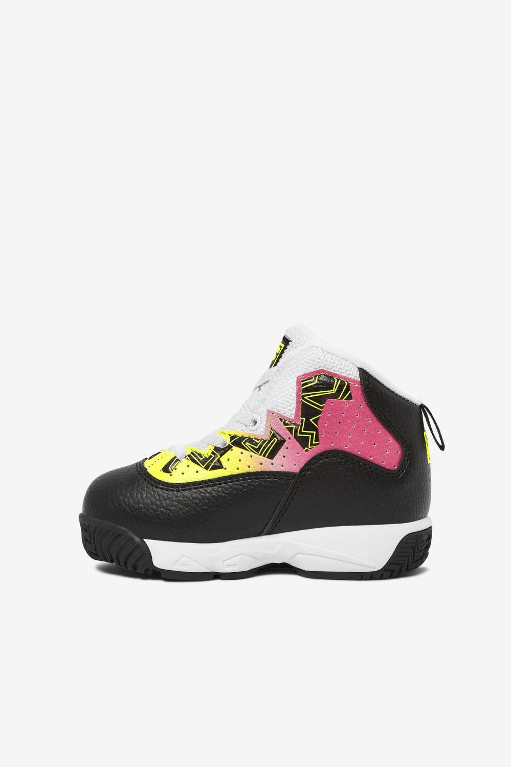 Kids Babies &amp; Toddlers (1-10) | FILA Toddler's Mb 016 BLACK / SAFETY YELLOW / WHITE