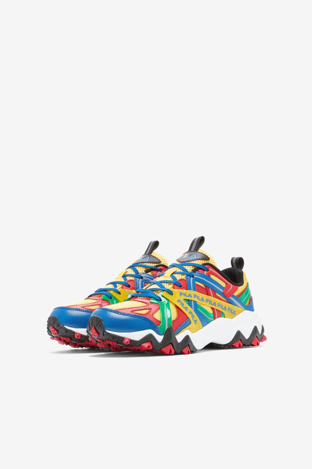 Kids Big Kids (3.5-7) | FILA Big Kids' Electromont 732 LEMON / FILA RED / IMPERIAL BLUE