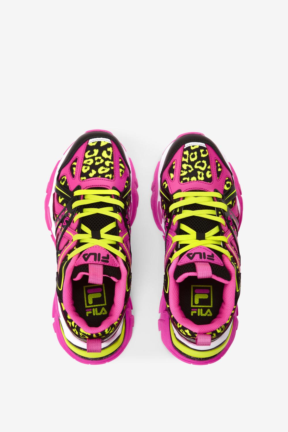 Kids Big Kids (3.5-7) | FILA Big Kids' Electrove 2 652 KNOCKOUT PINK / BLACK / WHITE